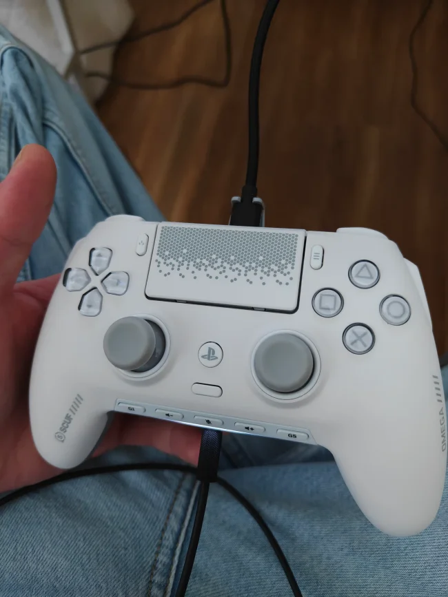 Sony Dualshock 4 Wireless PS4 Controll v2 - White (Refurbished