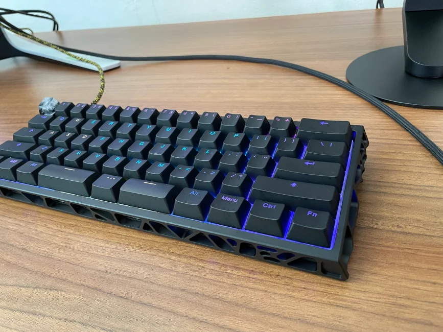 Wooting Alumaze60 - 60% Universal Aluminium Case - Ocean Blue - us