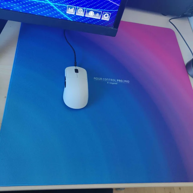 Octa Keys Tenshi Graphic Gaming Mousepad - White - MaxGaming.com