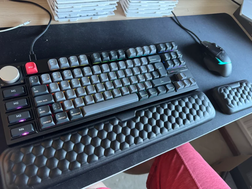MCHOSE Mix 87 Hall Effect Magnetic Gaming Keyboard ANSI - Black