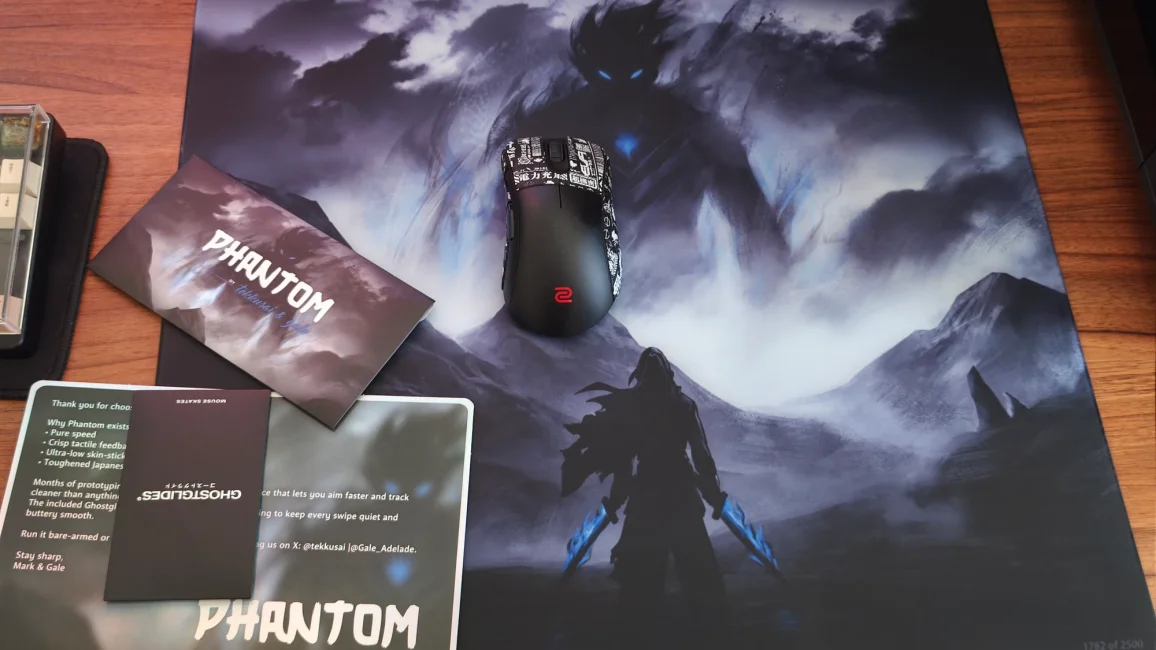 Tekkusai Phantom Glass Hiirimatto - Limited Edition - us.MaxGaming.com