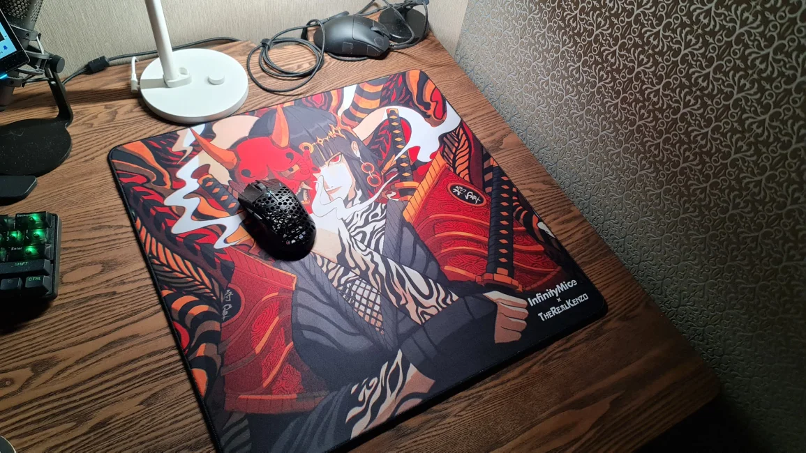 InfinityMice x TheRealKenzo - Mousepad - XL Square - us.MaxGaming.com