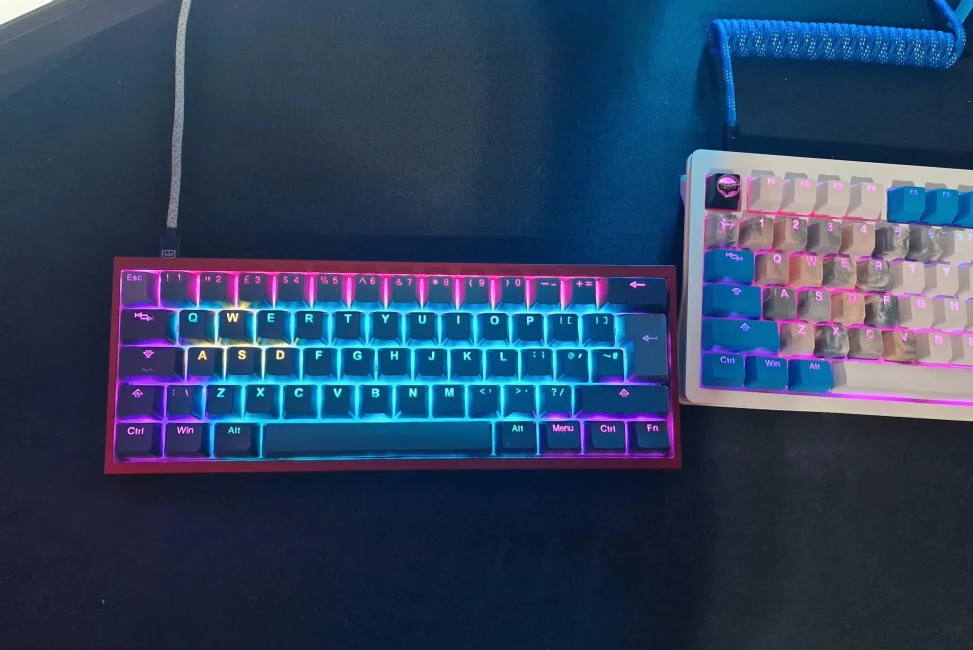 Wooting Alumaze60 - 60% Universal Aluminium Case - Ocean Blue - us