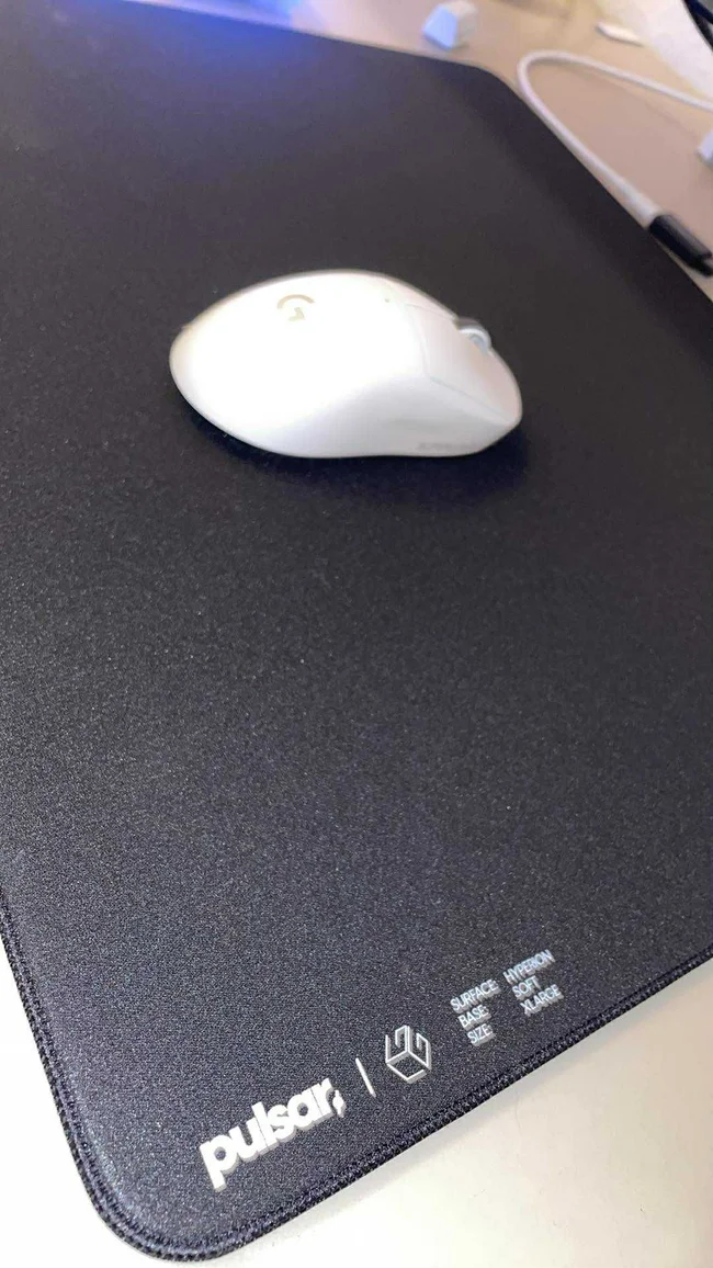 Pulsar x LGG Hyperion Mousepad - XL - Soft - Black - us.MaxGaming.com