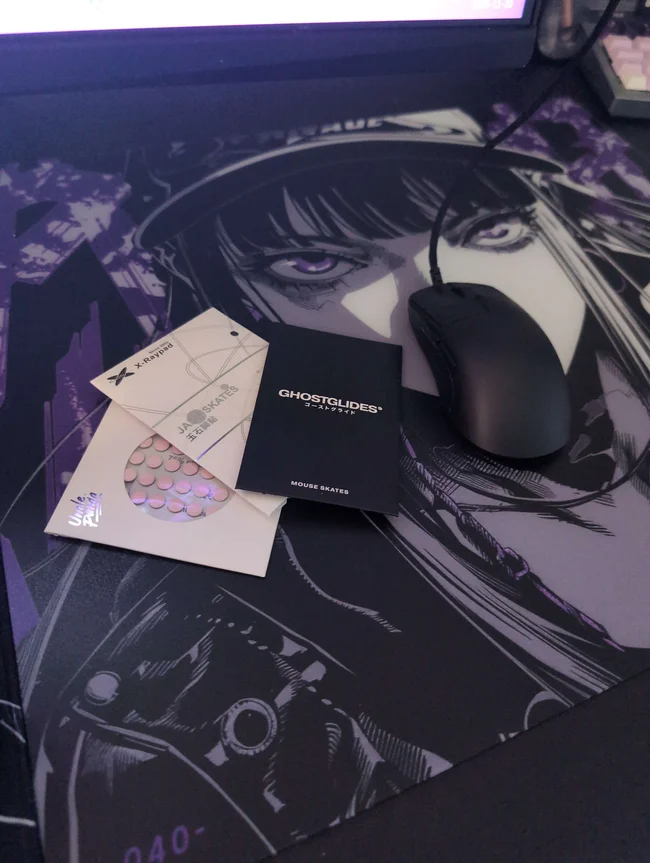 Pwnage Nyomi Glass Mousepad - Purple - Limited Edition - MaxGaming.com