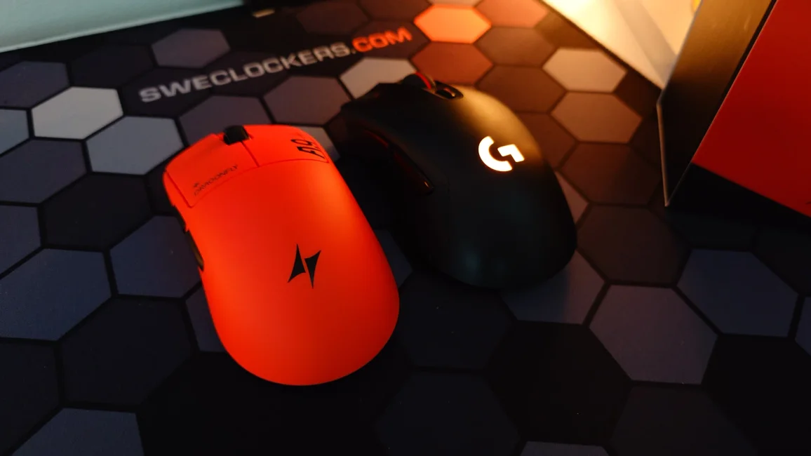 ATK A9 Air Wireless Gaming Mouse - Orange - MaxGaming.com