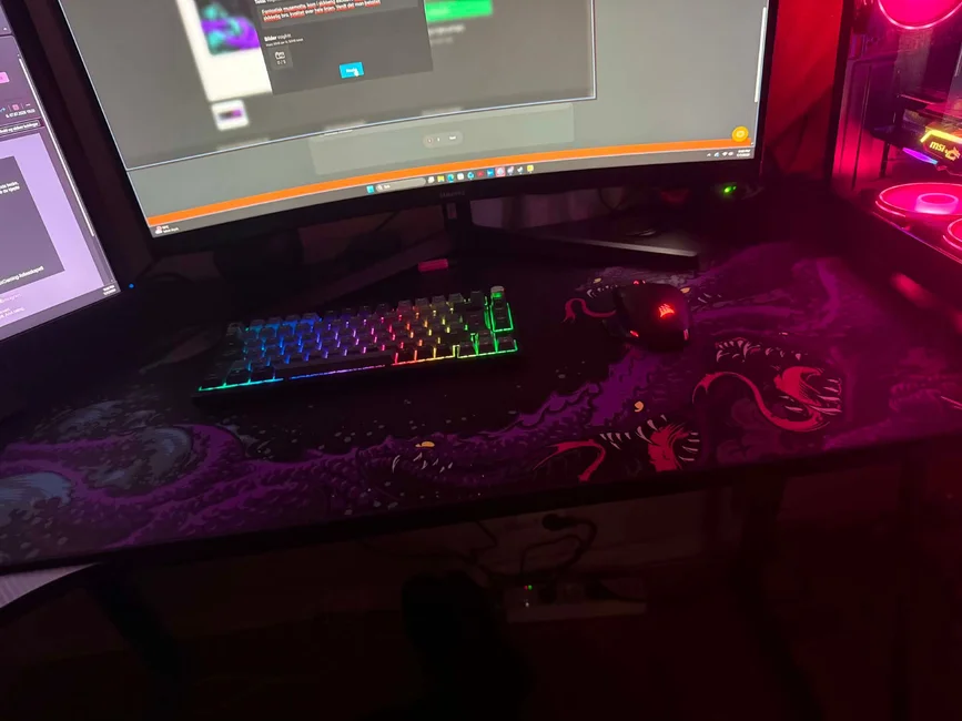 Tekkusai Singularity Glass Mousepad - us.MaxGaming.com