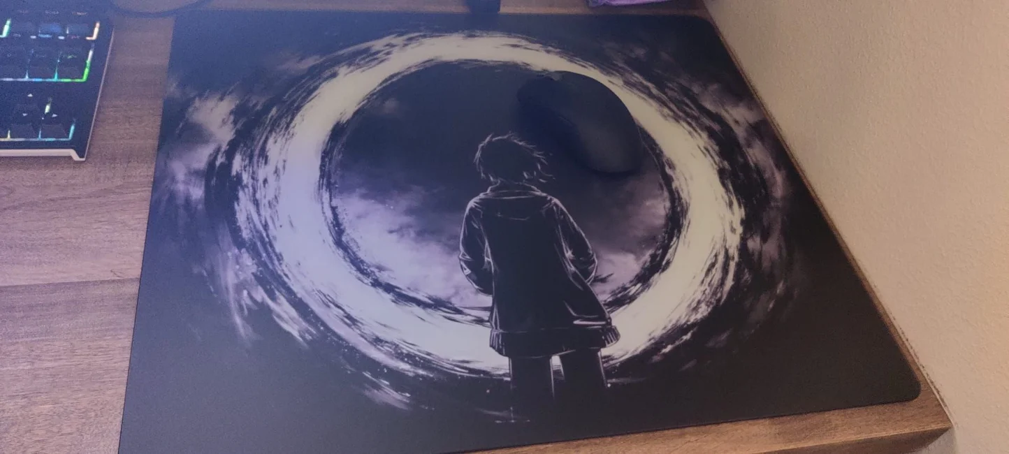 Tekkusai Singularity Glass Mousepad - us.MaxGaming.com