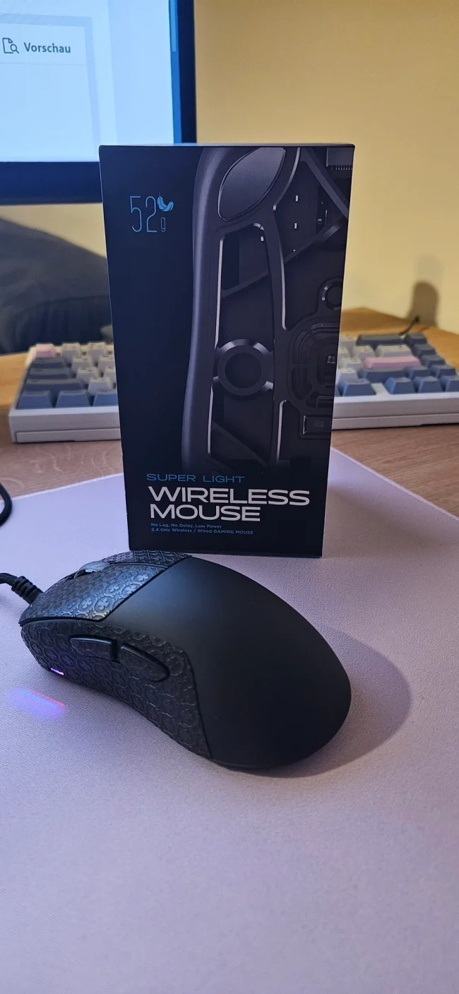 Lamzu MAYA X Wireless Gaming Mouse - Black - us.MaxGaming.com