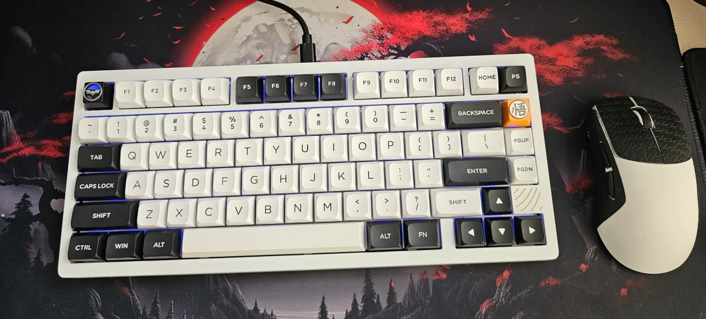 Waizowl Lightning 60 Magnetic Gaming Keyboard - Black - us