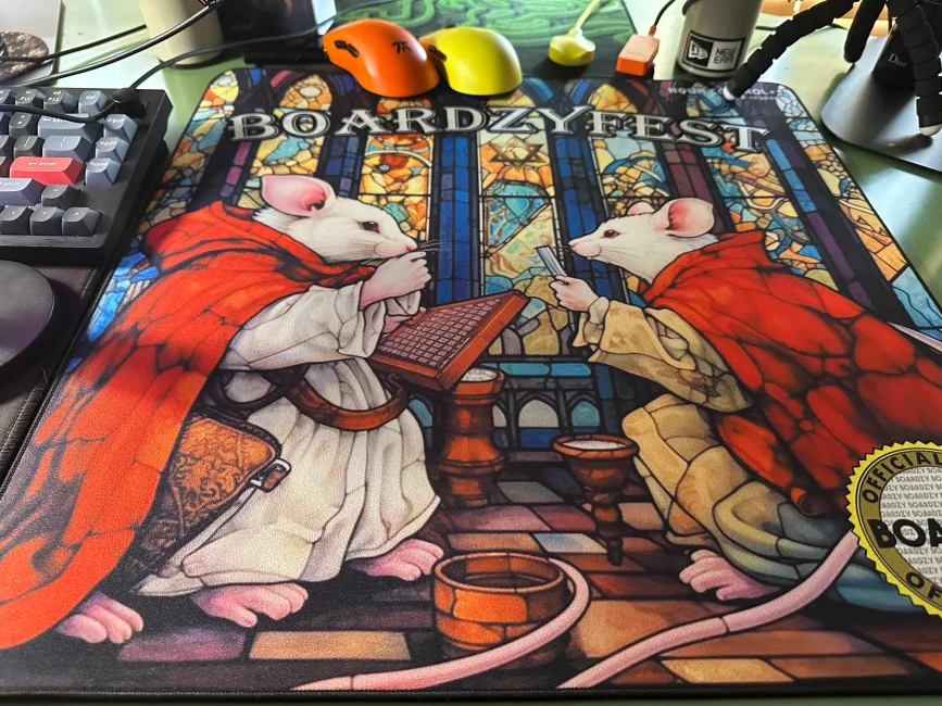Tekkusai Singularity Glass Mousepad - us.MaxGaming.com