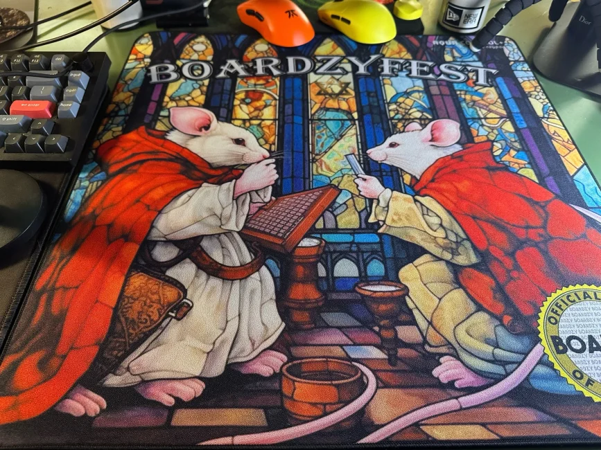 Tekkusai Singularity Glass Mousepad - us.MaxGaming.com