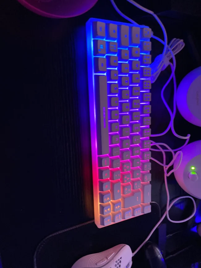 MCHOSE Ace 68 E-Sport ANSI Magnetic Switch Keyboard - White - us