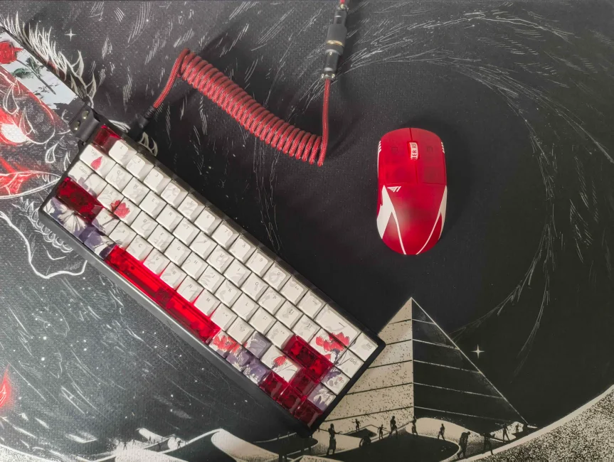 WLMouse Sword X 8K Wireless Gaming Mouse - Red [TTC Nihil] - us