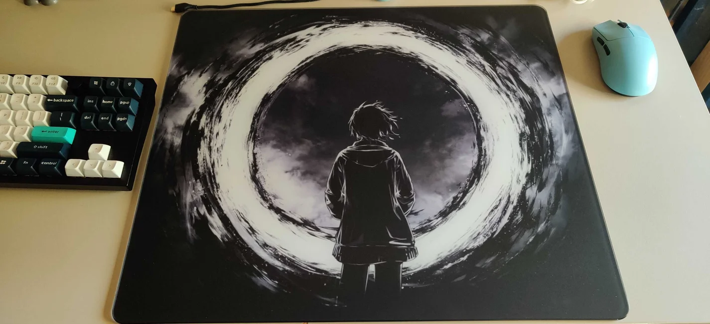 Tekkusai Singularity Glass Mousepad - us.MaxGaming.com