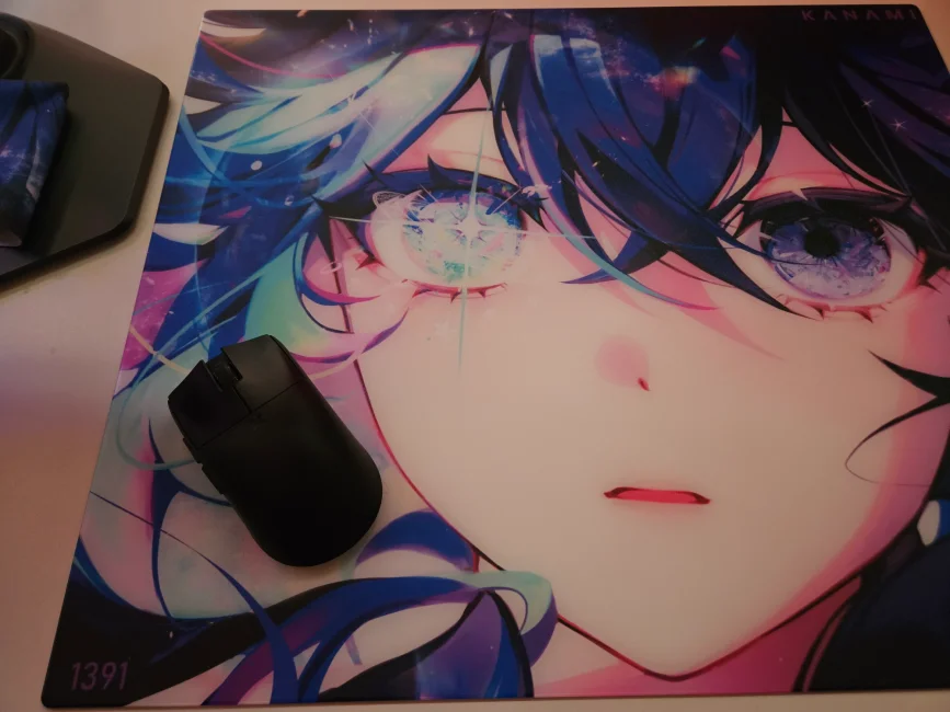Kanami Hoshino Glass Mousepad - Limited Edition - us.MaxGaming.com