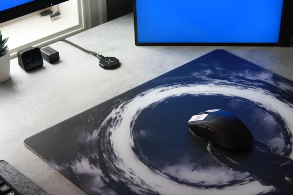 Pwnage Nyomi Glass Mousepad - Purple - Limited Edition - MaxGaming.com