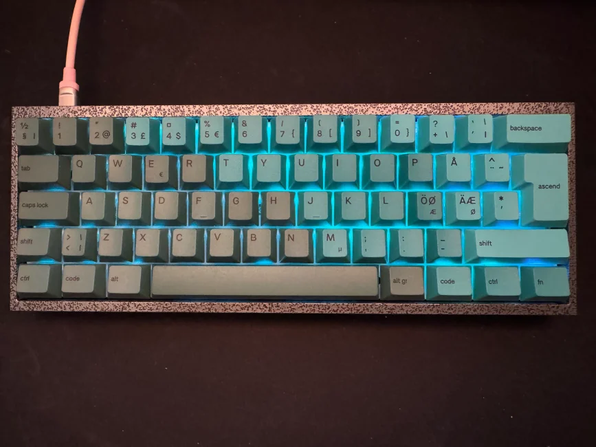 キーボード Tofu60 Redux Meteorite Gray KBDfans TOFU60 Redux - Meteorite Gray - MaxGaming.com