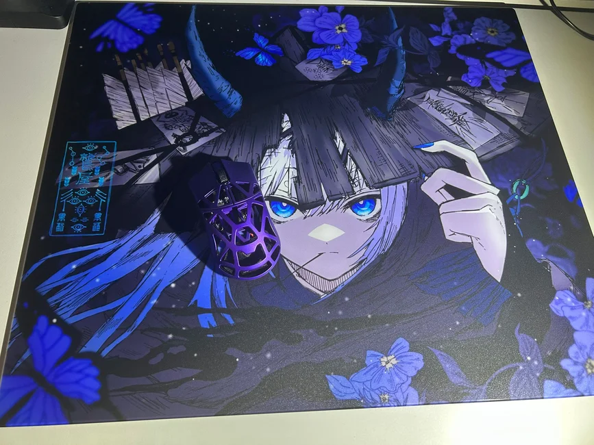 GLSSWRKS Hana Glass Mousepad - Limited Edition - us.MaxGaming.com