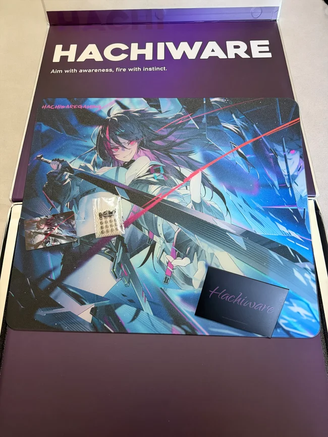 Tenta-X Oni's Oath Glass Mousepad - Limited Edition - us.MaxGaming.com
