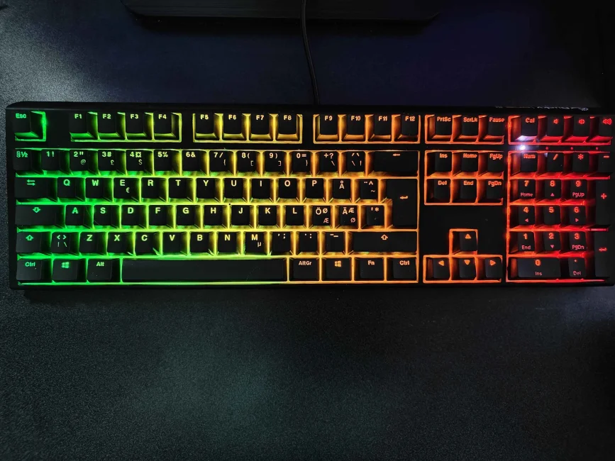 Waizowl Lightning 60 Magnetic Gaming Keyboard - Black - us