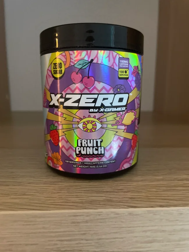 X-Zero Fruit Punch (160g / 100 Servings) – X-Zero Energy